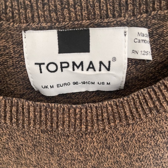 Topman Men’s Sweater - Size M - Picture 2 of 5